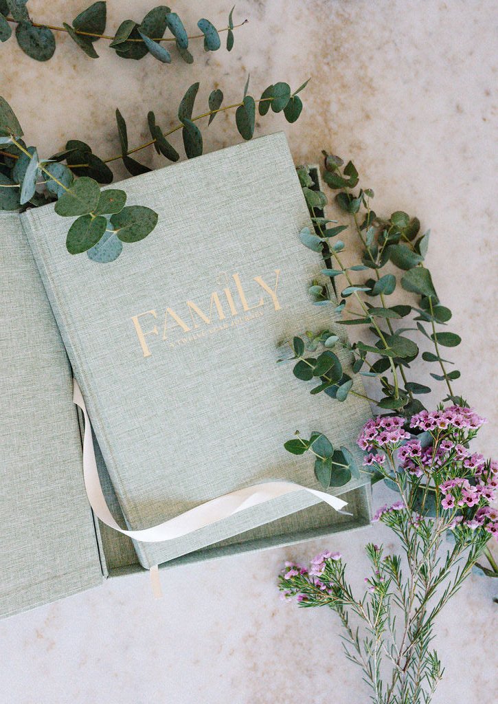 A Twelve Year Family Journal (Eucalyptus Green)